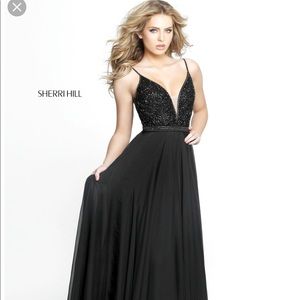 Black Sherri Hill Gown